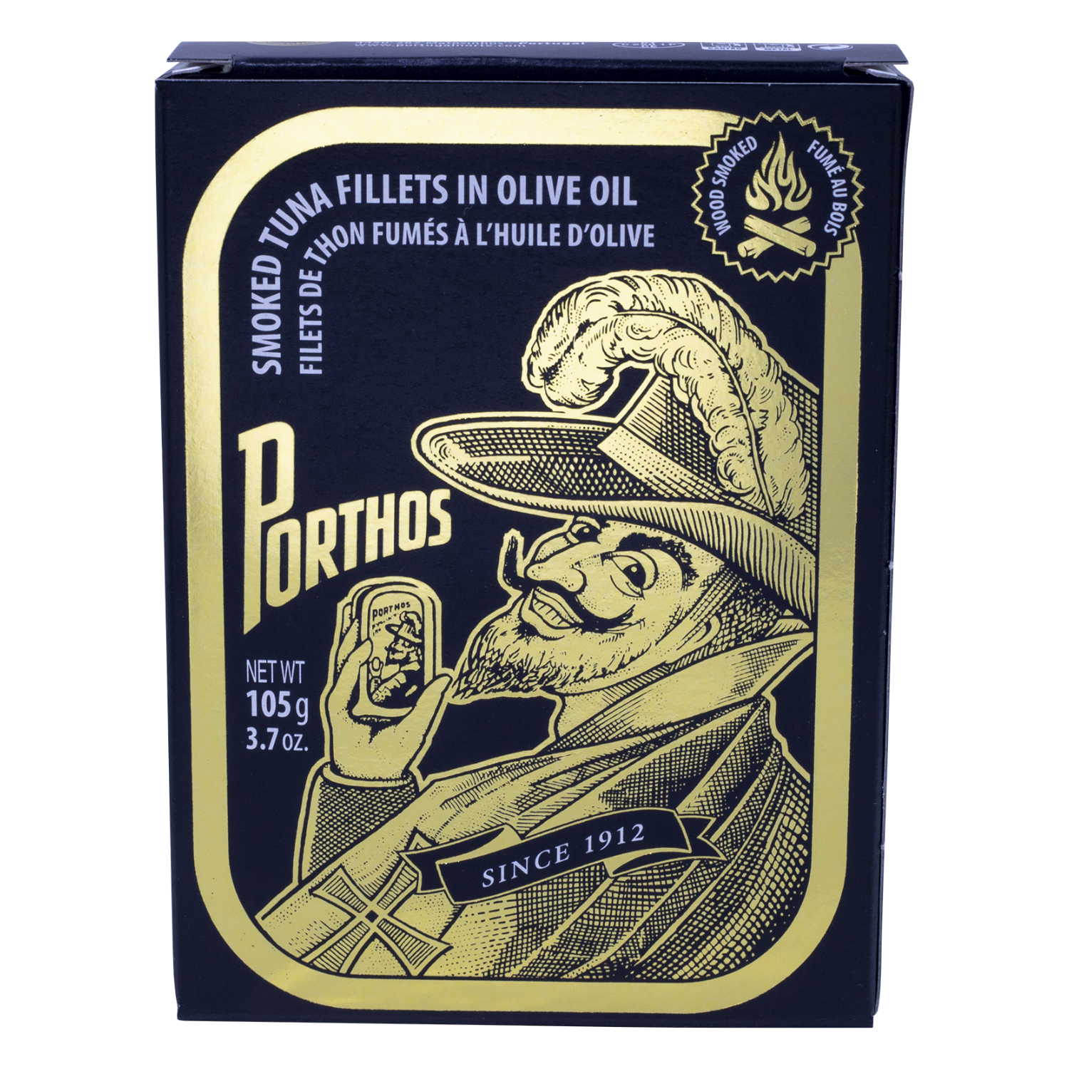 Porthos Smoked Tuna Fillets in Olive Oil