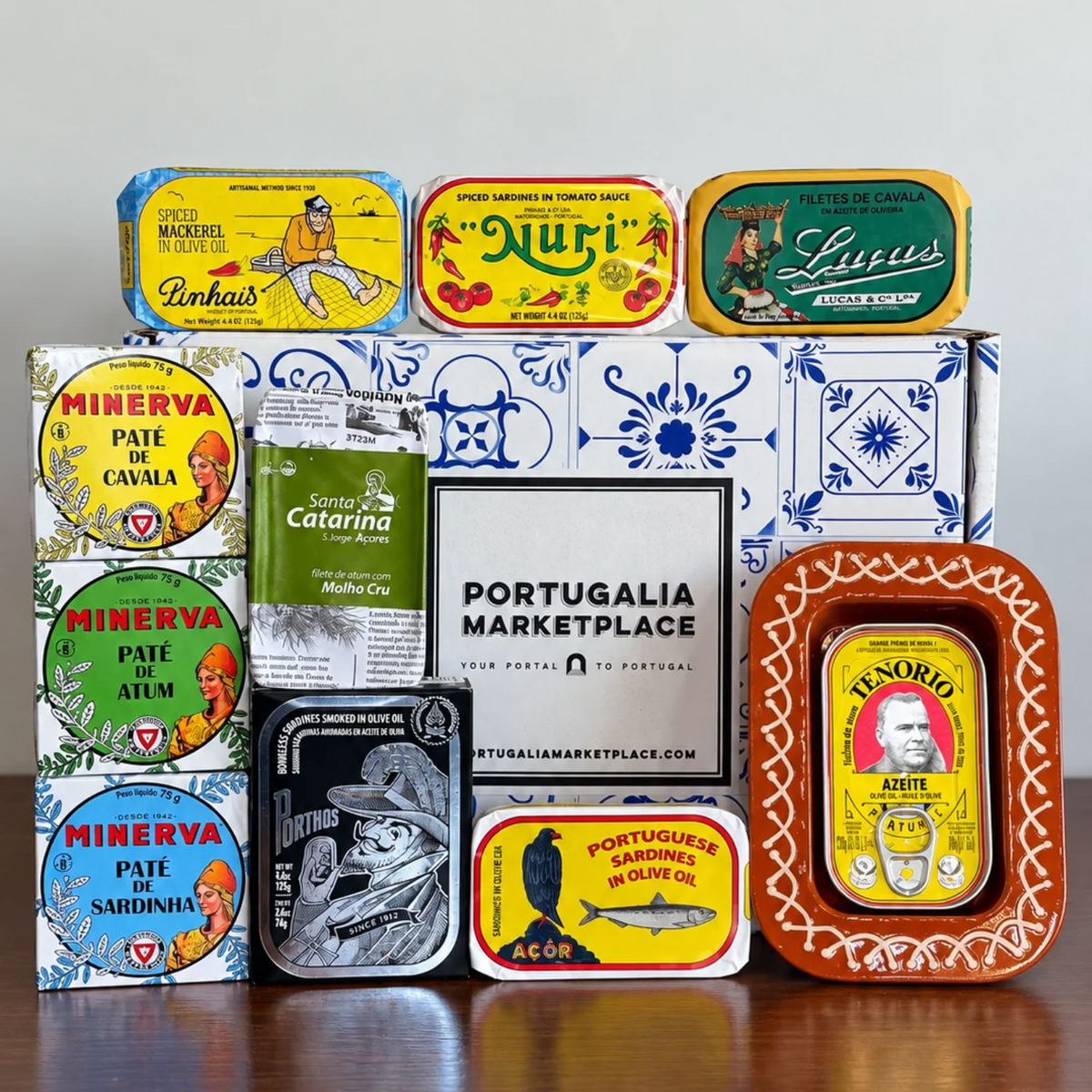 Portuguese Tinned Fish Collection Gift Box