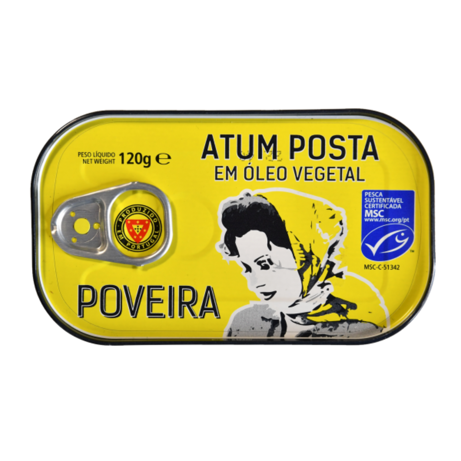 Poveira Solid Tuna in Vegetable Oil
