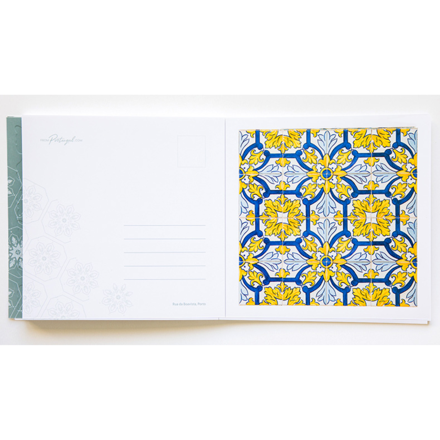 Azulejos - Patterns of Portugal (Detachable Postcards and Tile Patterns to Color)