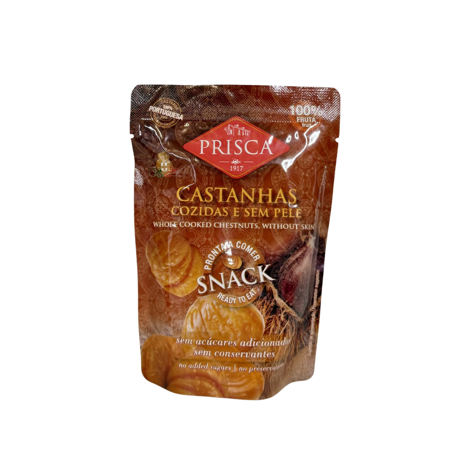 Prisca Skinless Whole Cooked Chestnuts