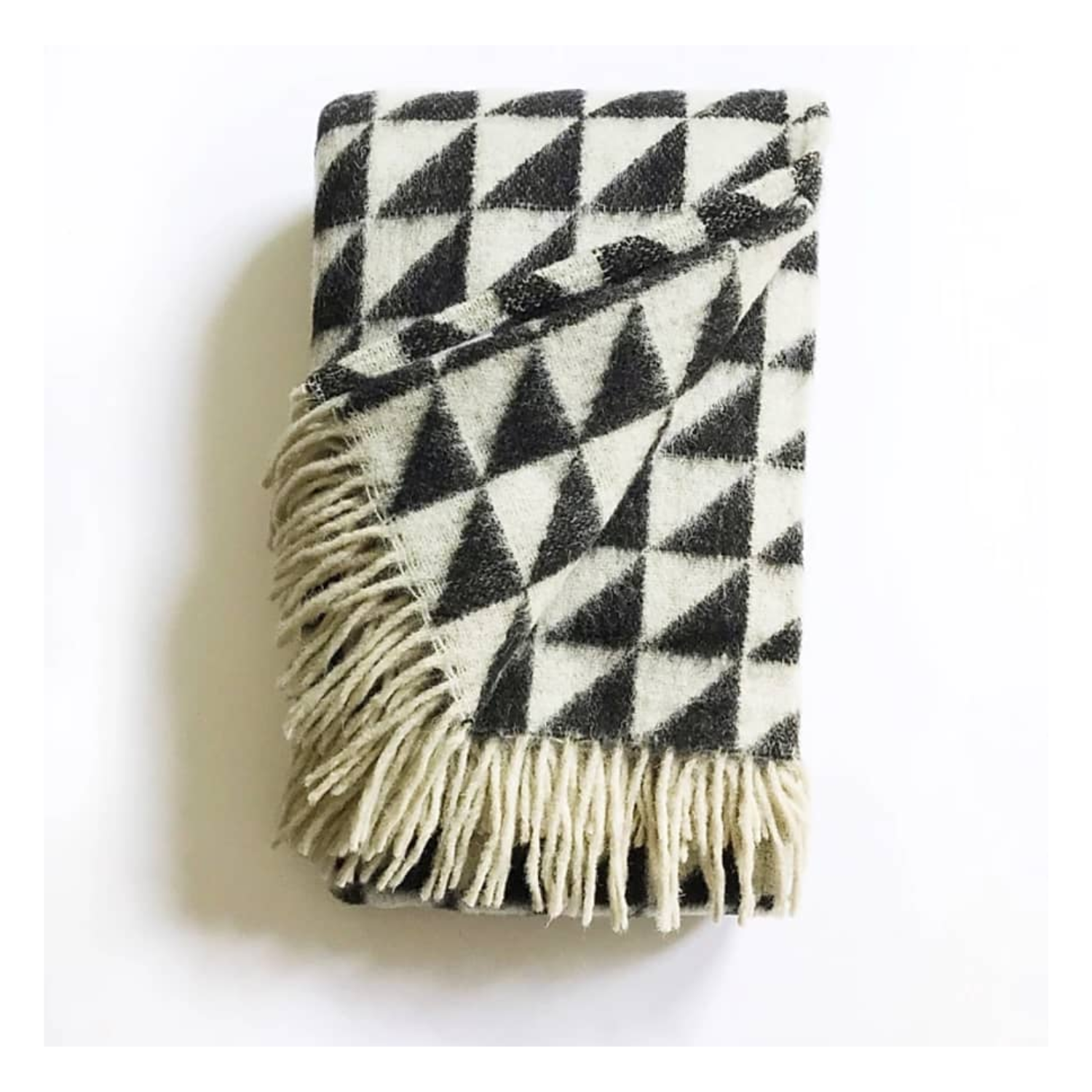 Casa Cubista Brushed Wool Blanket