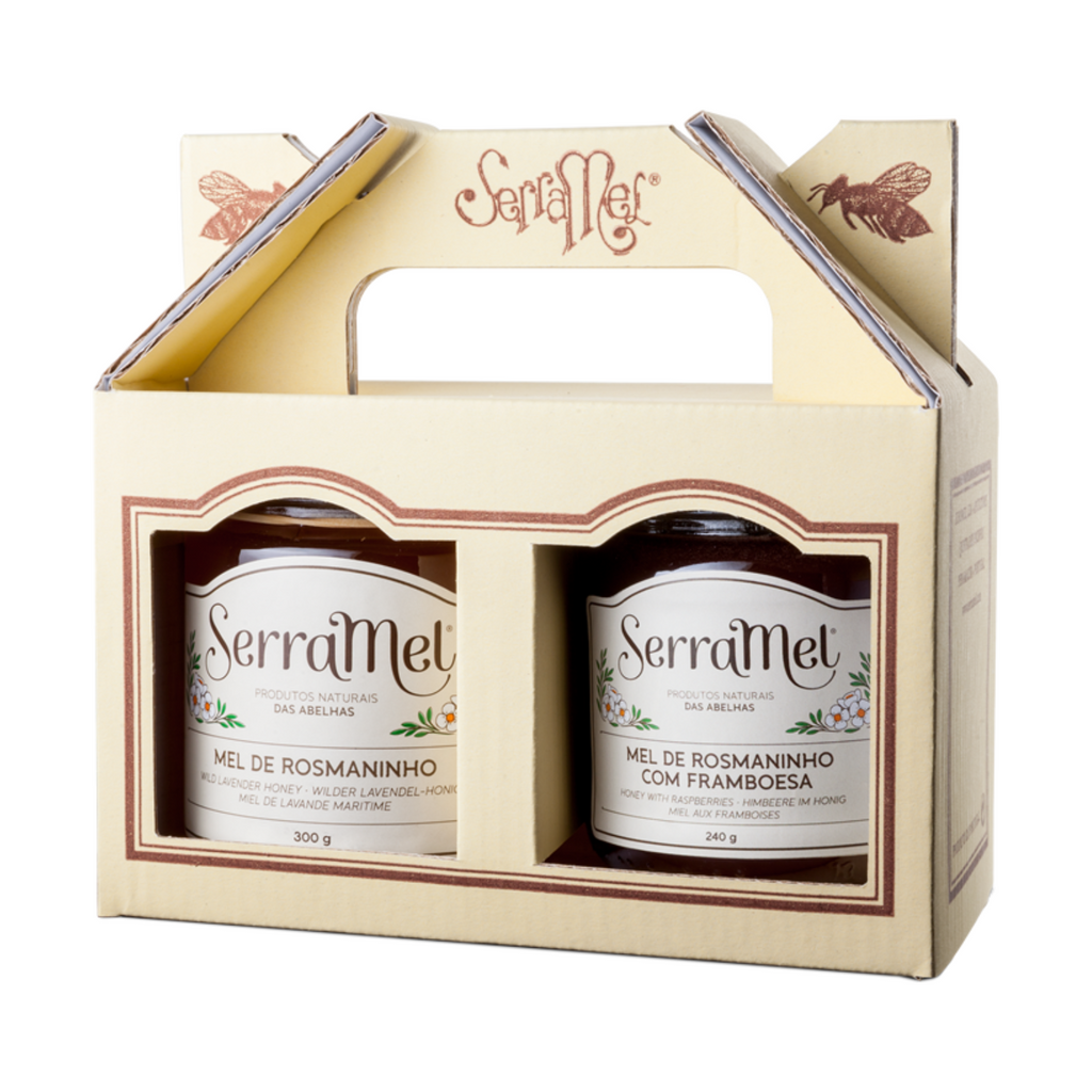 SerraMel Wild Lavender Honey and Honey with Raspberries Pack