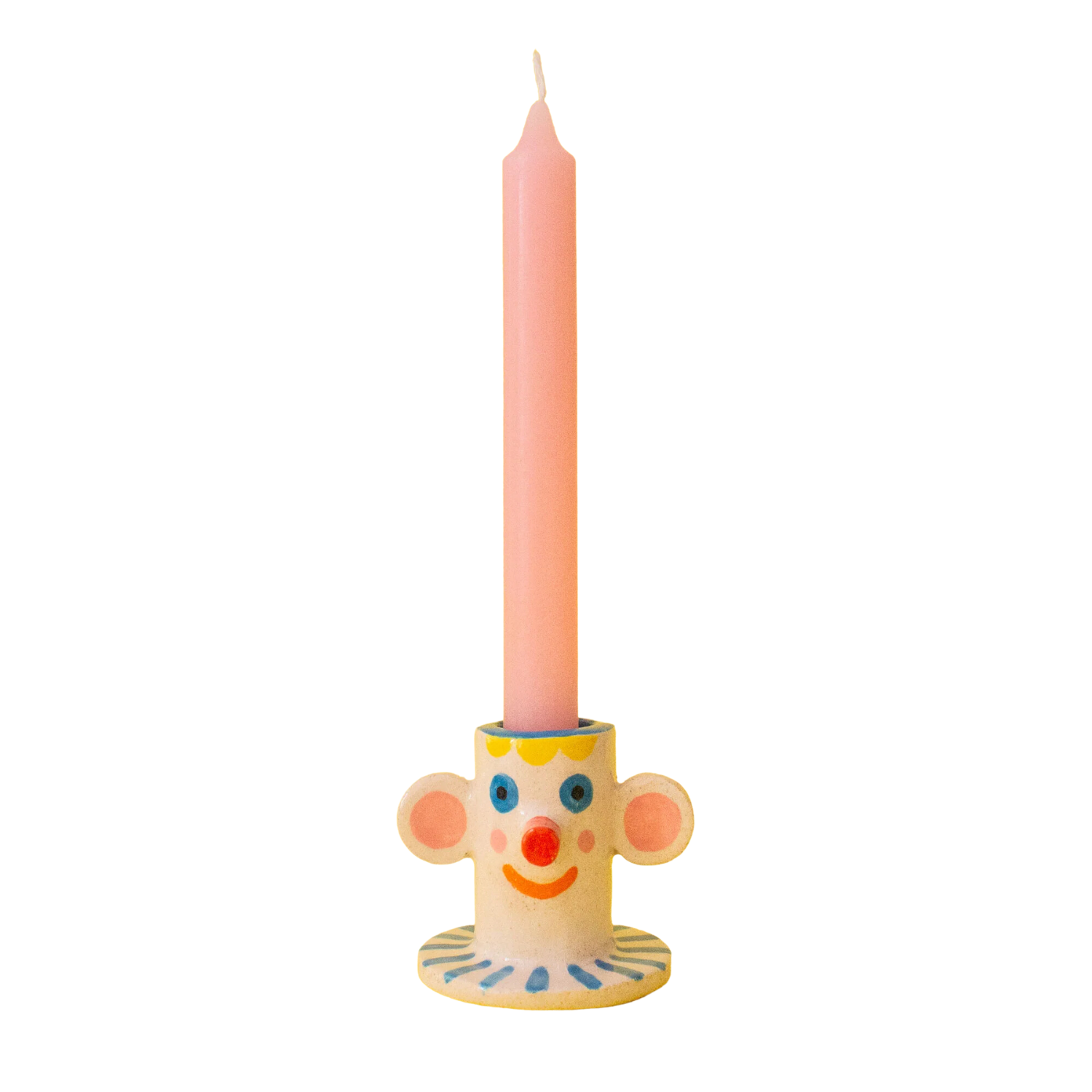 Ana Seixas Candle Holder - Happy Face