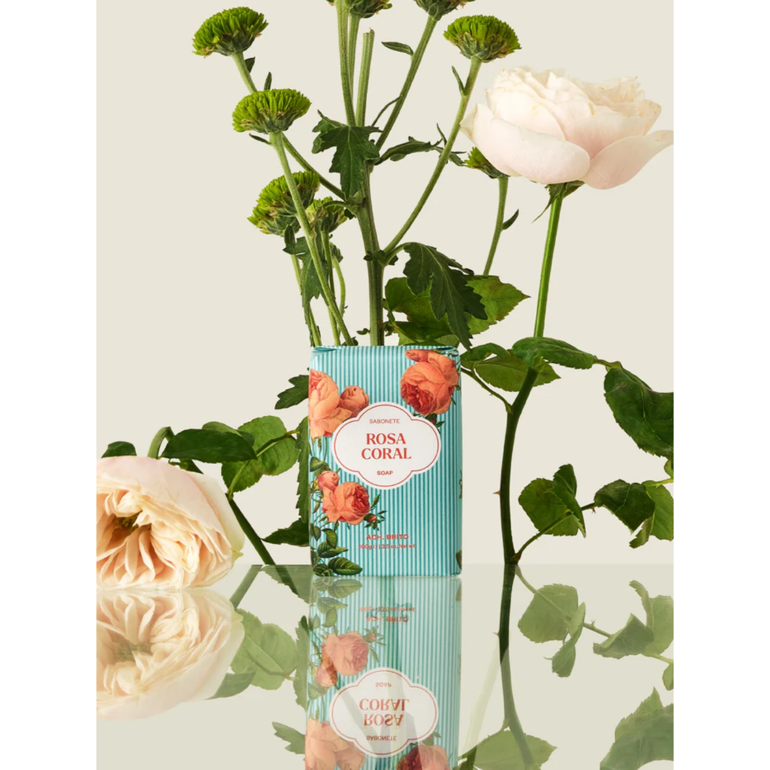 Ach.Brito Rosa Coral (Coral Rose) Soap