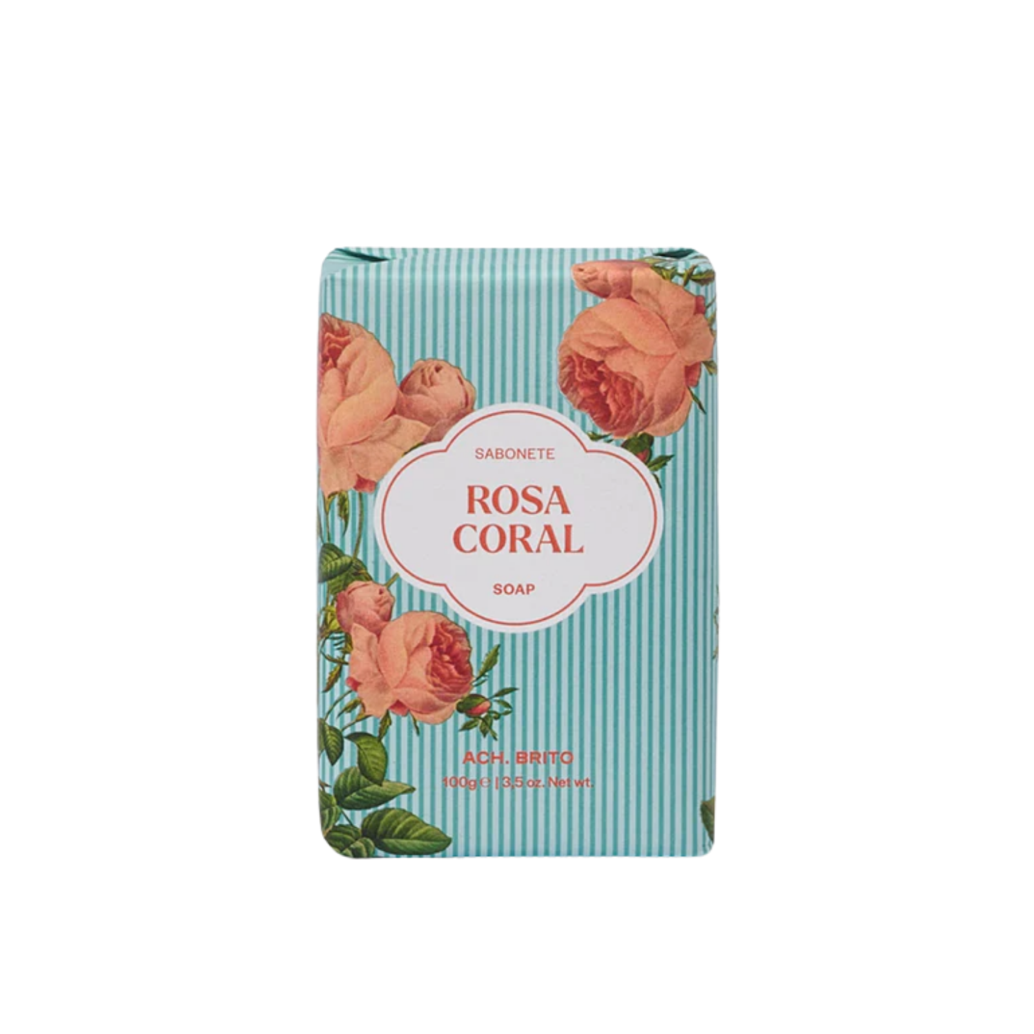 Ach.Brito Rosa Coral (Coral Rose) Soap