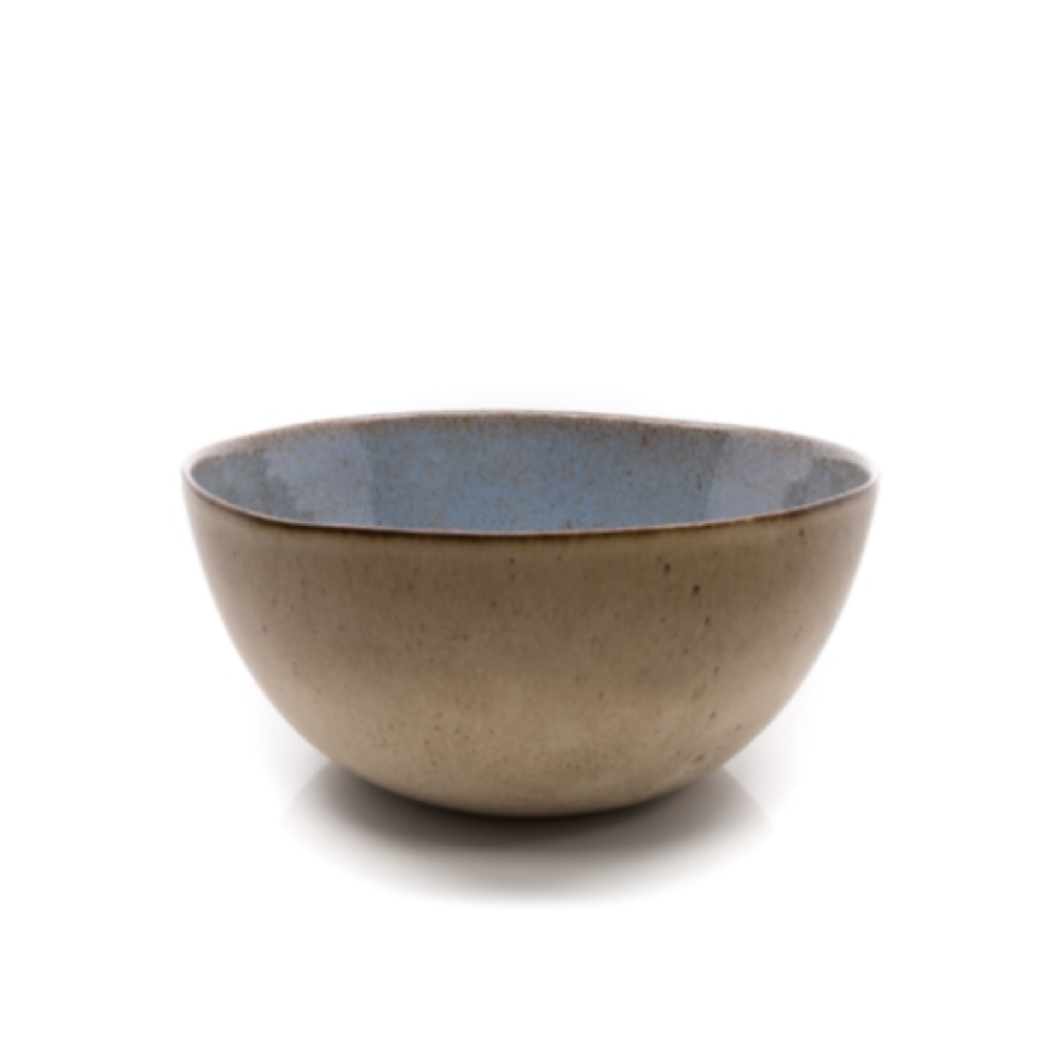 Terrafina Light Blue Flower Seeds Serving Bowl