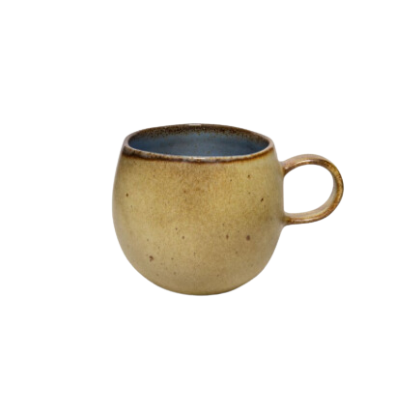 Terrafina Light Blue Flower Seeds Mug - Set of 2