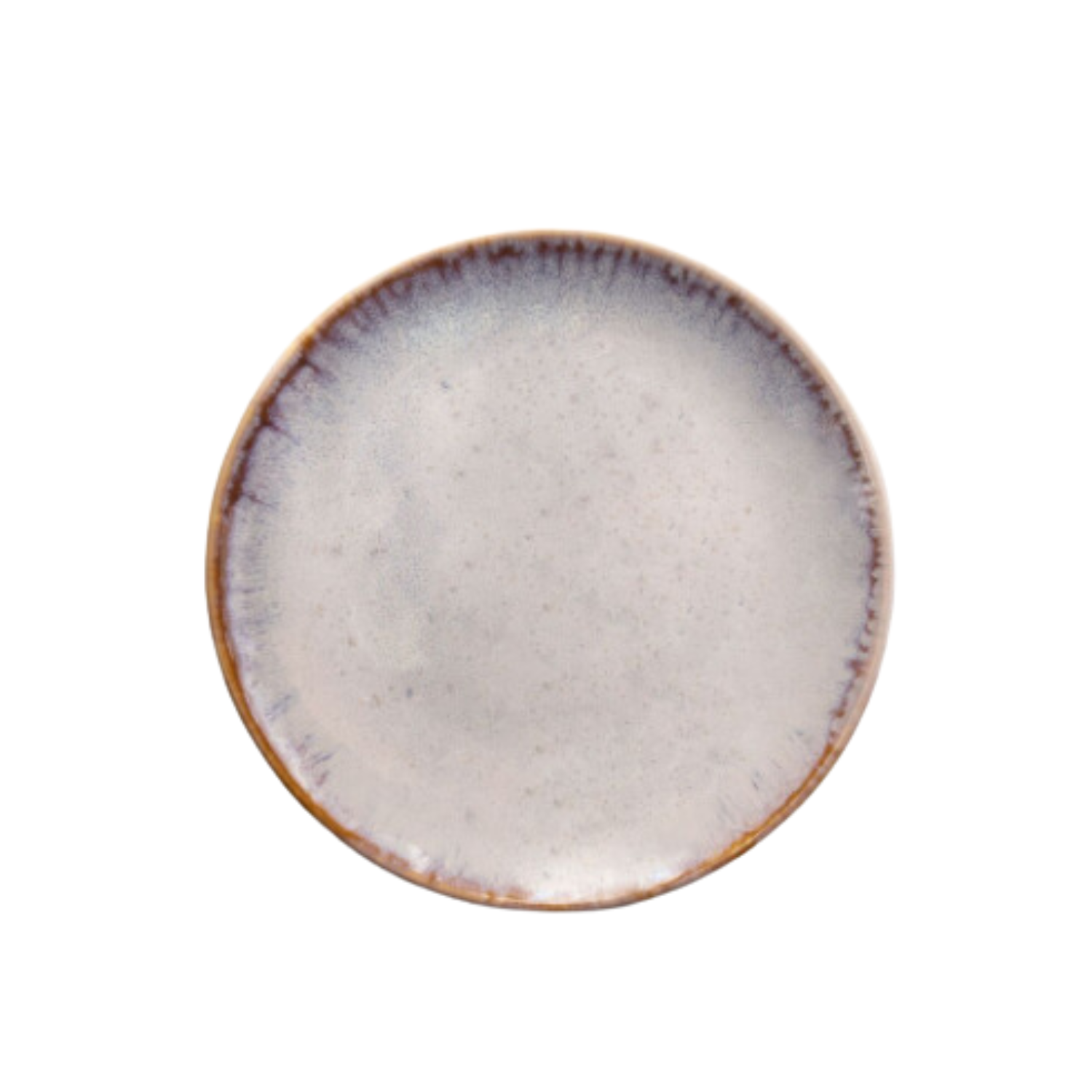 Terrafina Cream Amazônia Salad Plate - Set of 4