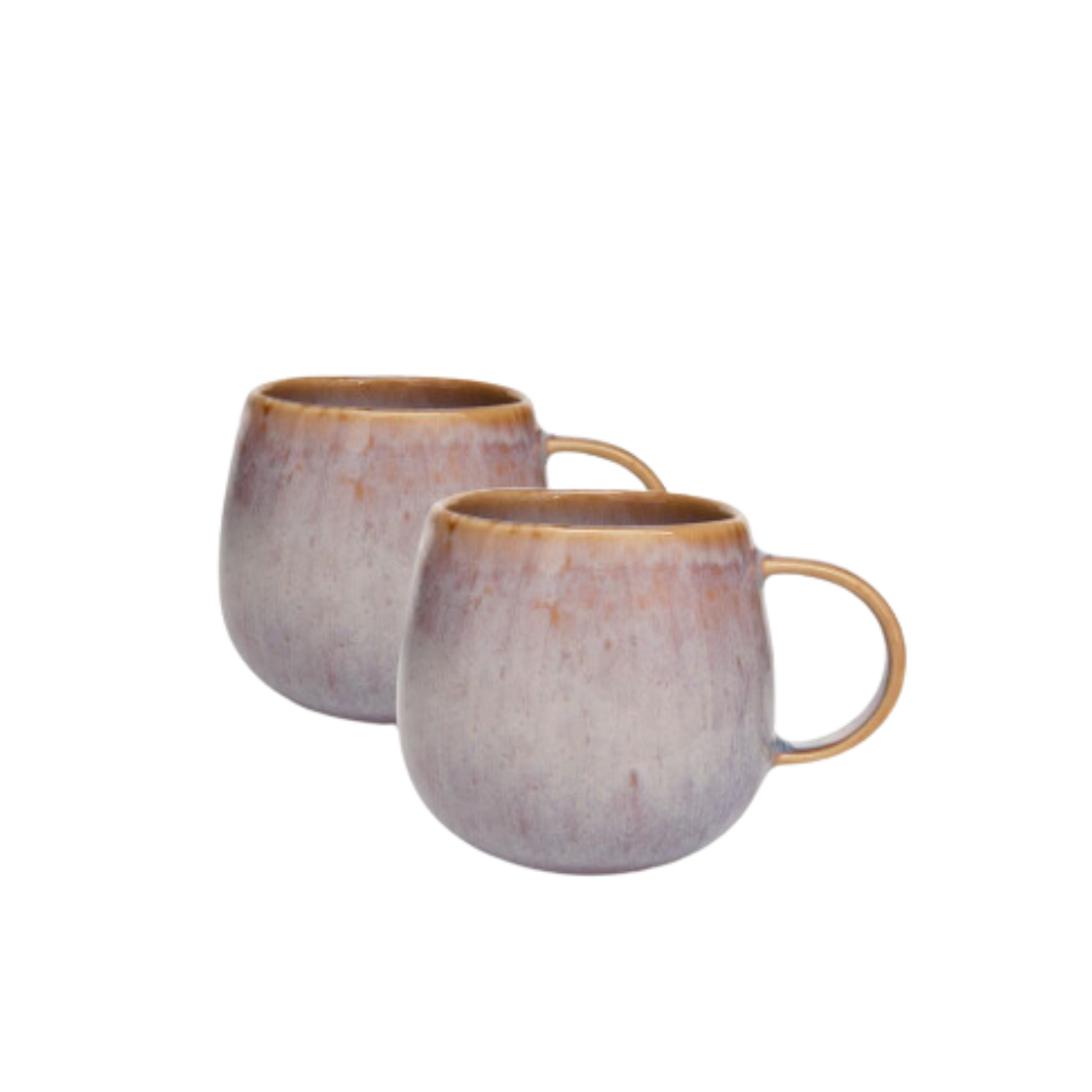 Terrafina Cream Amazônia Mug - Set of 2