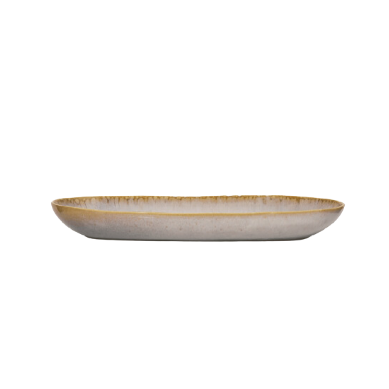 Terrafina Cream Amazônia Oval Serving - Set of 4