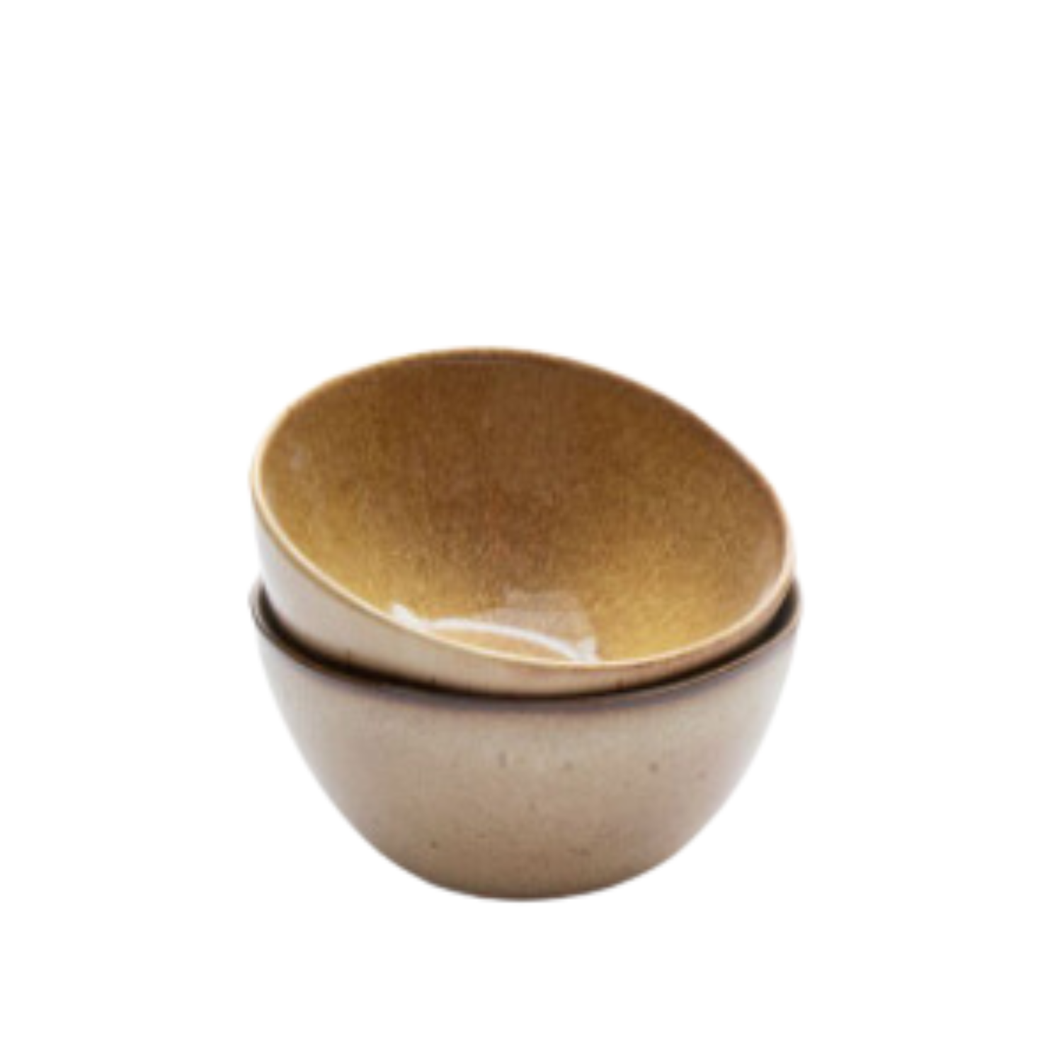 Terrafina Yellow Flower Seeds Cereal Bowl - Set of 2