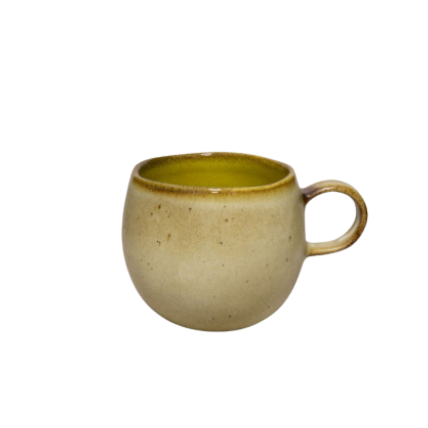 Terrafina Yellow Flower Seeds Mug - Set of 2