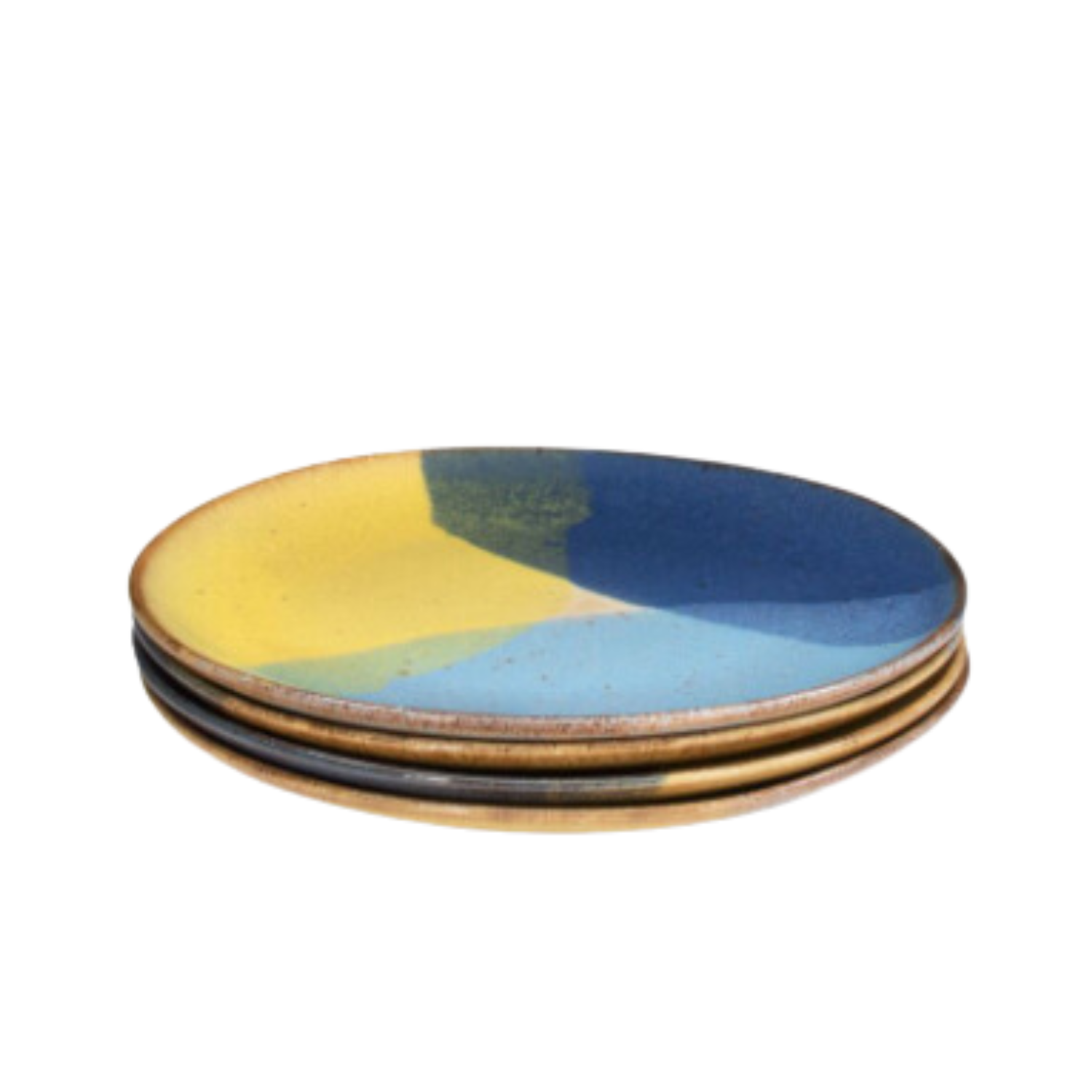 Terrafina Corals Salad Plate - Set of 4