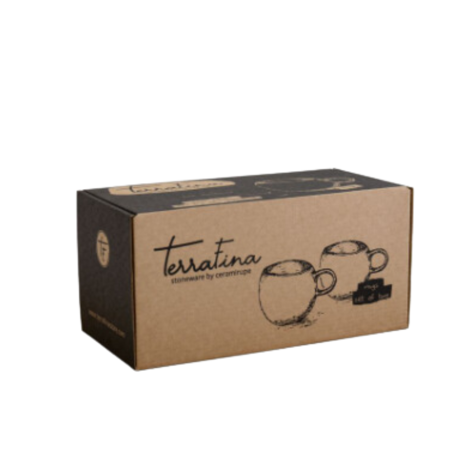 Terrafina Corals Mug - Set of 2