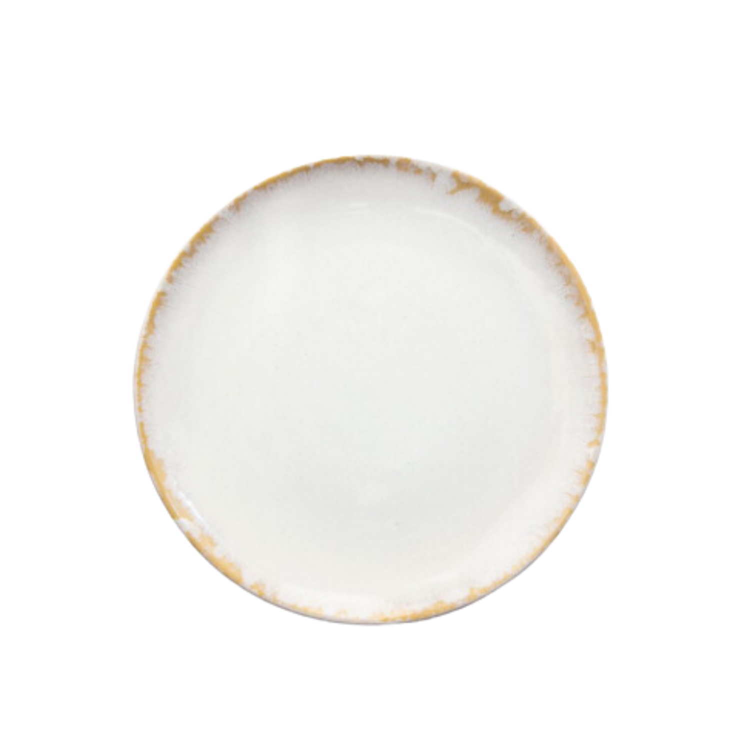 Terrafina White Amazonia Salad Plate - Set of 4