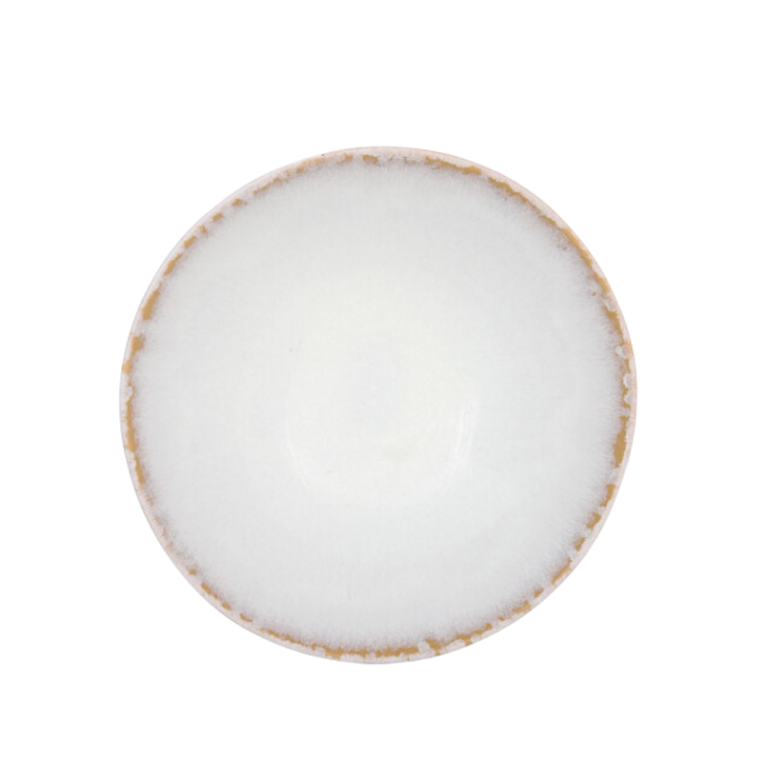 Terrafina White Amazonia Serving Bowl