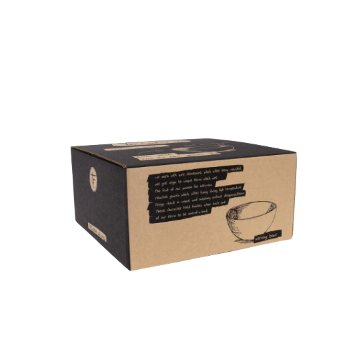 Terrafina White Amazonia Serving Bowl