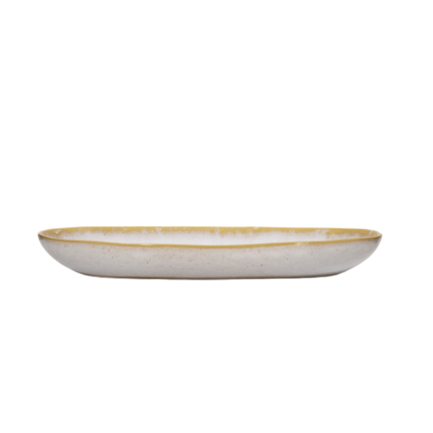 Terrafina White Amazonia Oval Serving - Set of 4