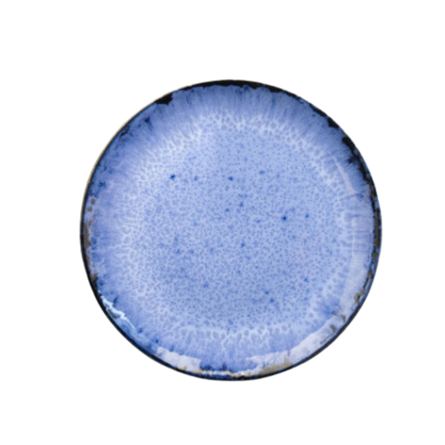 Terrafina Blue Amazonia Salad Plate - Set of 4