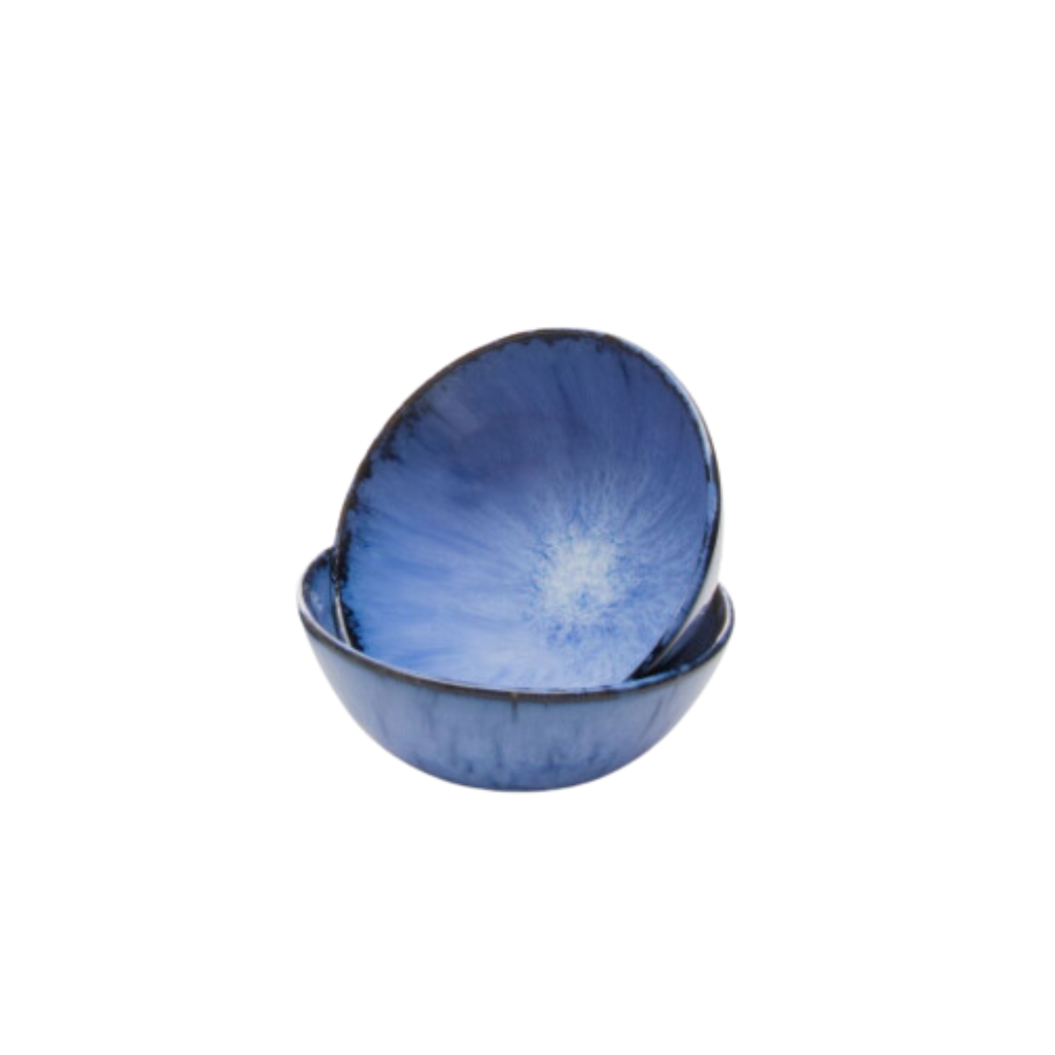 Terrafina Blue Amazonia Cereal Bowl - Set of 2