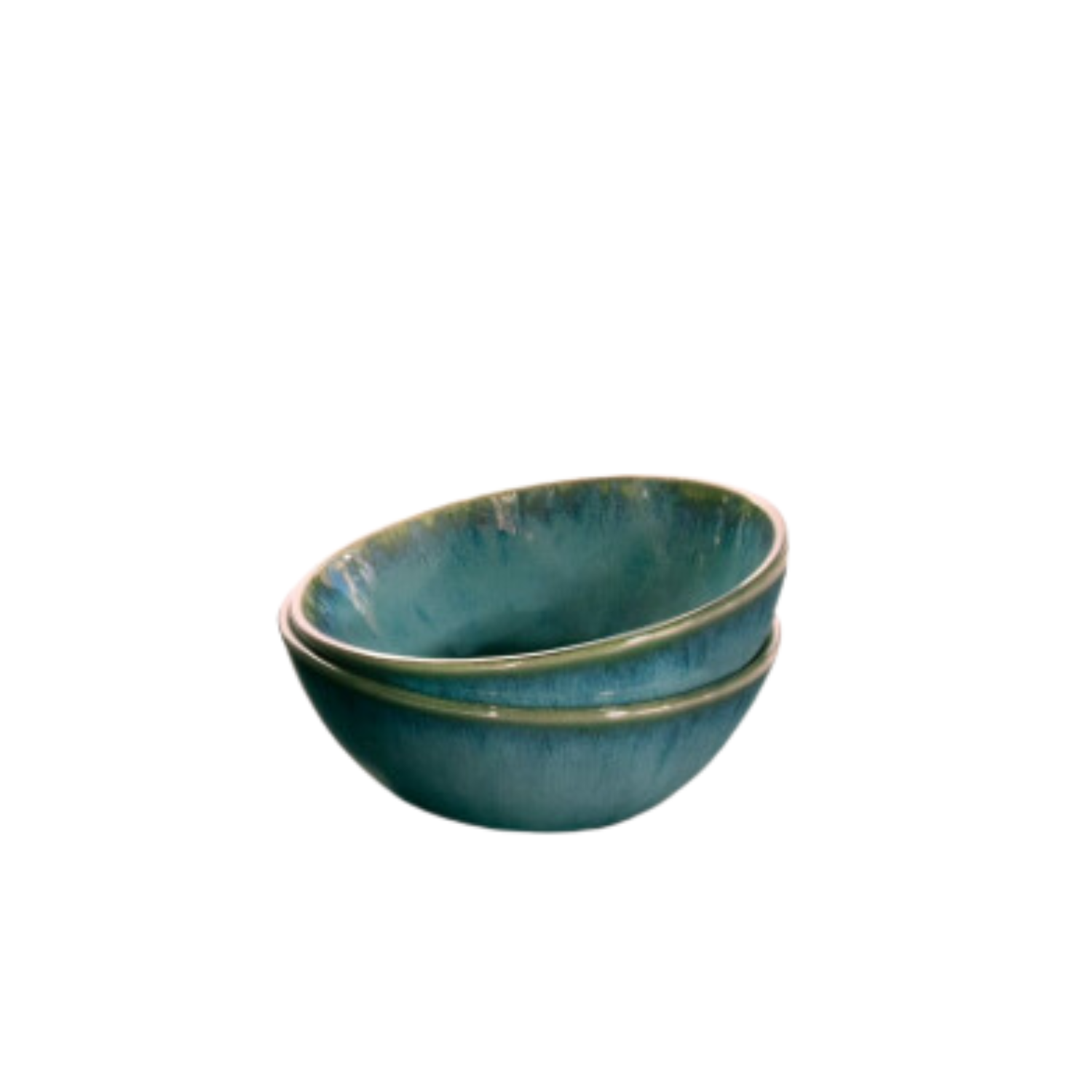 Terrafina Green Amazonia Cereal Bowl - Set of 2