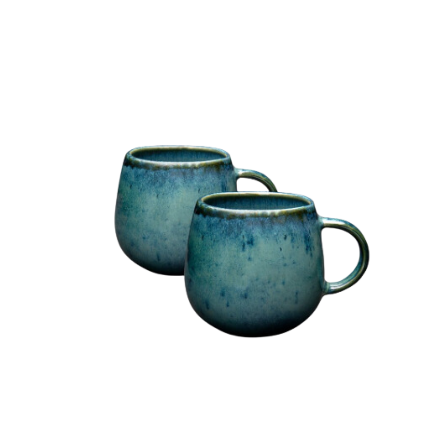 Terrafina Green Amazonia Mug - Set of 2