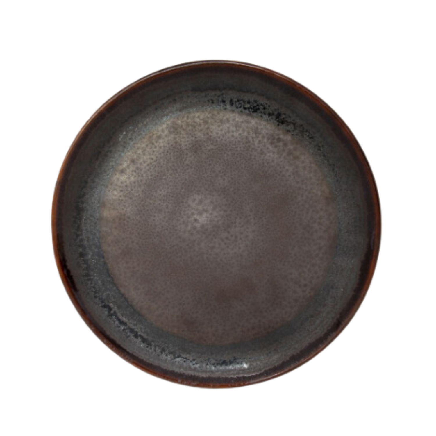 Terrafina Brown Coffee Dinner Plate - Set of 4