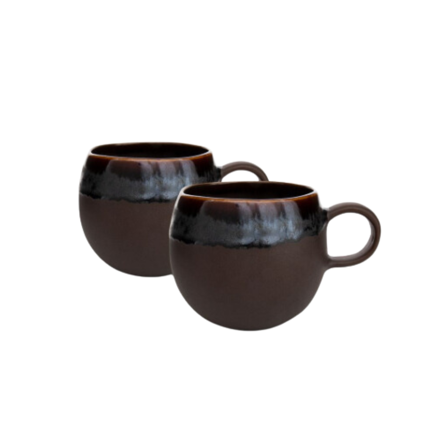 Terrafina Brown Coffee Mug - Set of 2