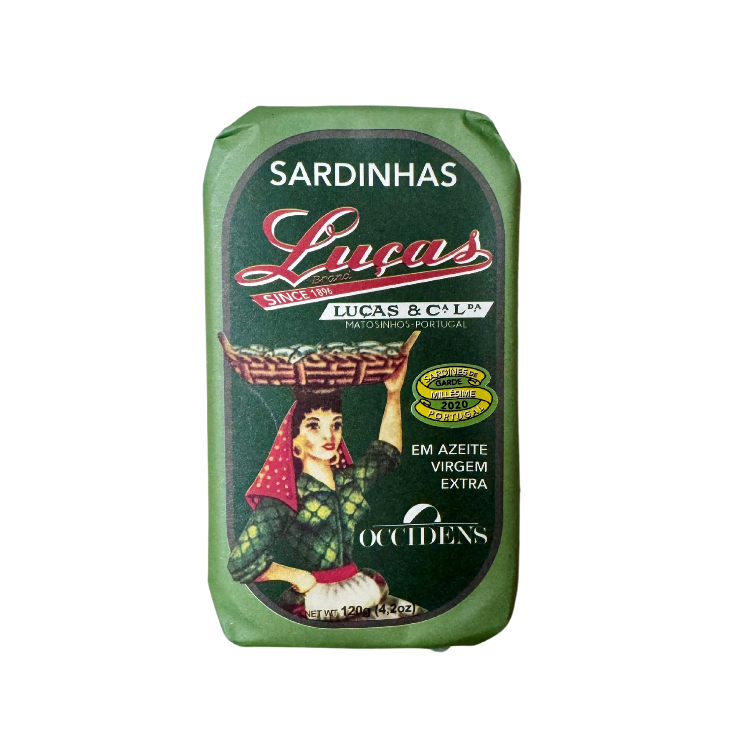 Luças Vintage 2020 Sardines in Occidens Extra Virgin Olive Oil