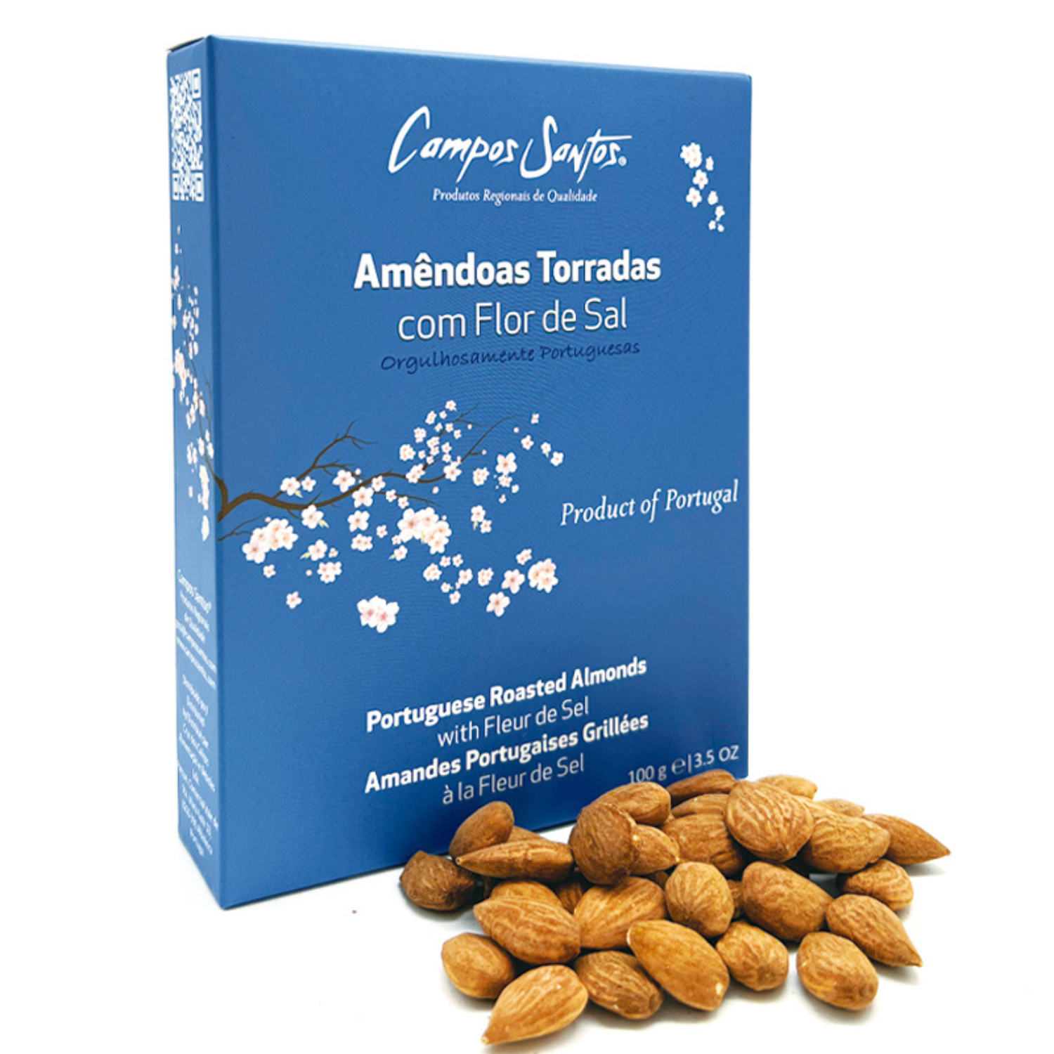 Campos Santos Roasted Almonds with Flower of Salt