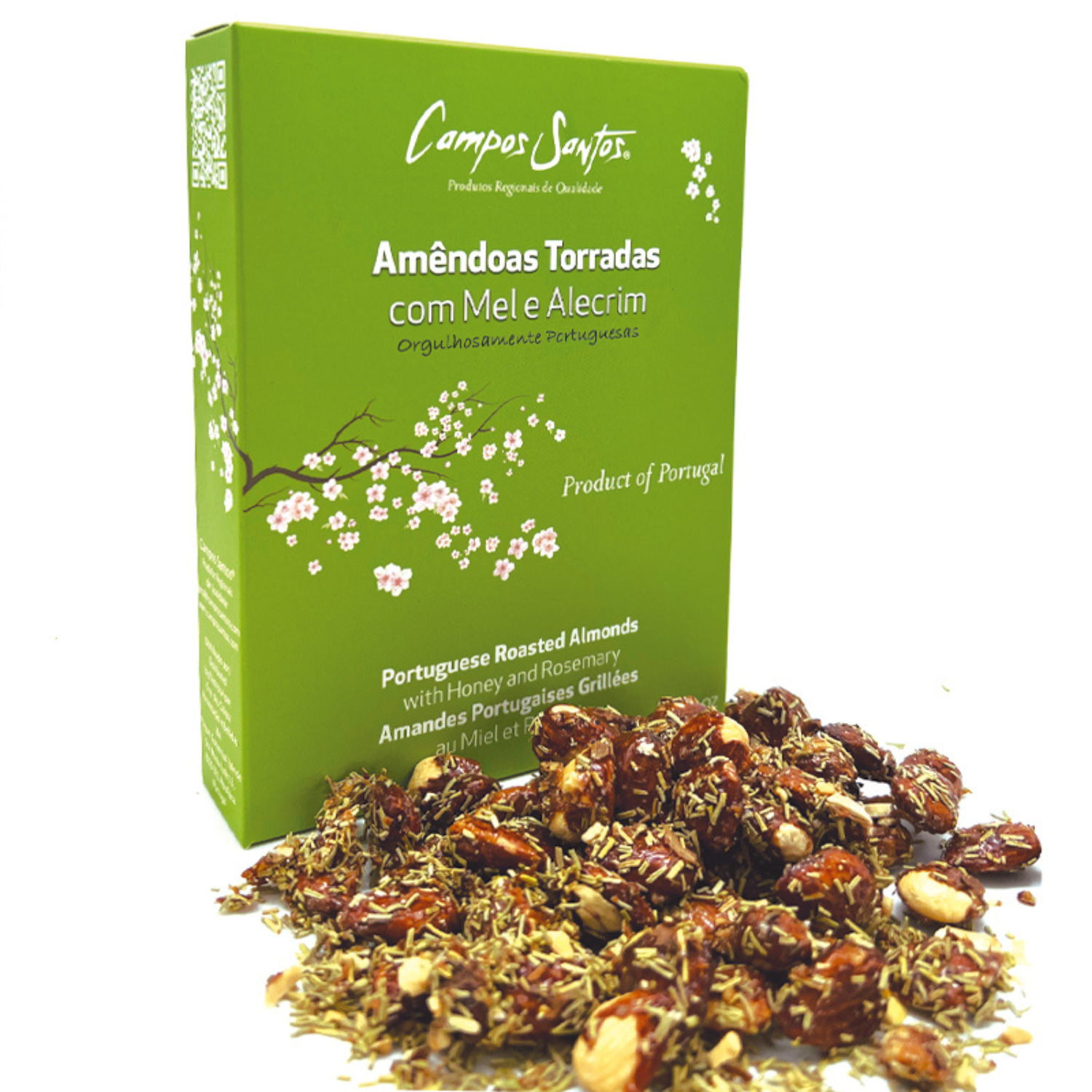 Campos Santos Roasted Almonds with Honey and Rosemary