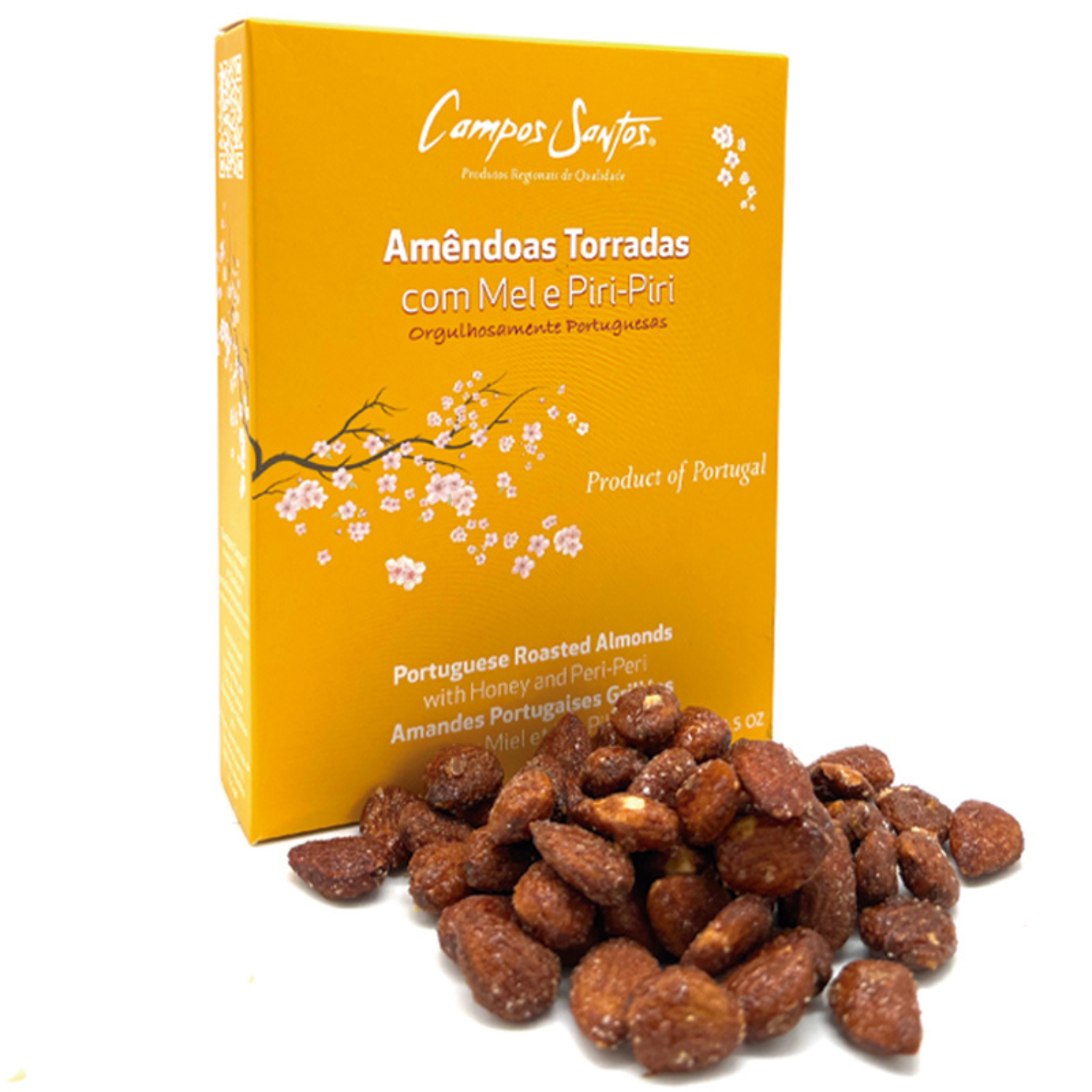 Campos Santos Roasted Almonds with Honey and Piri-Piri