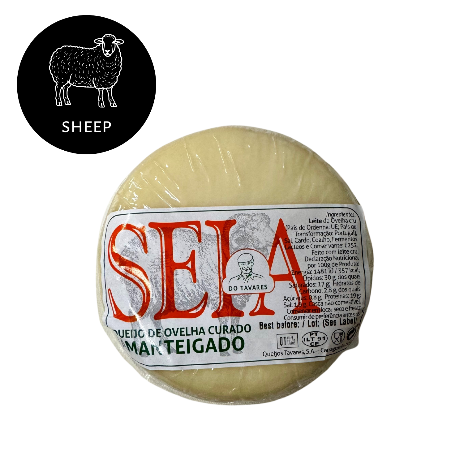 Seia do Tavares Cured Sheep Cheese