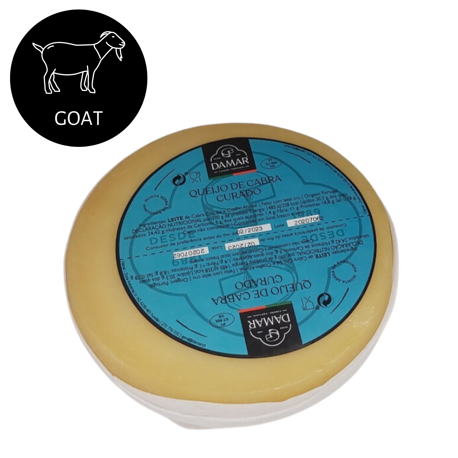 Damar Cured Goat Cheese