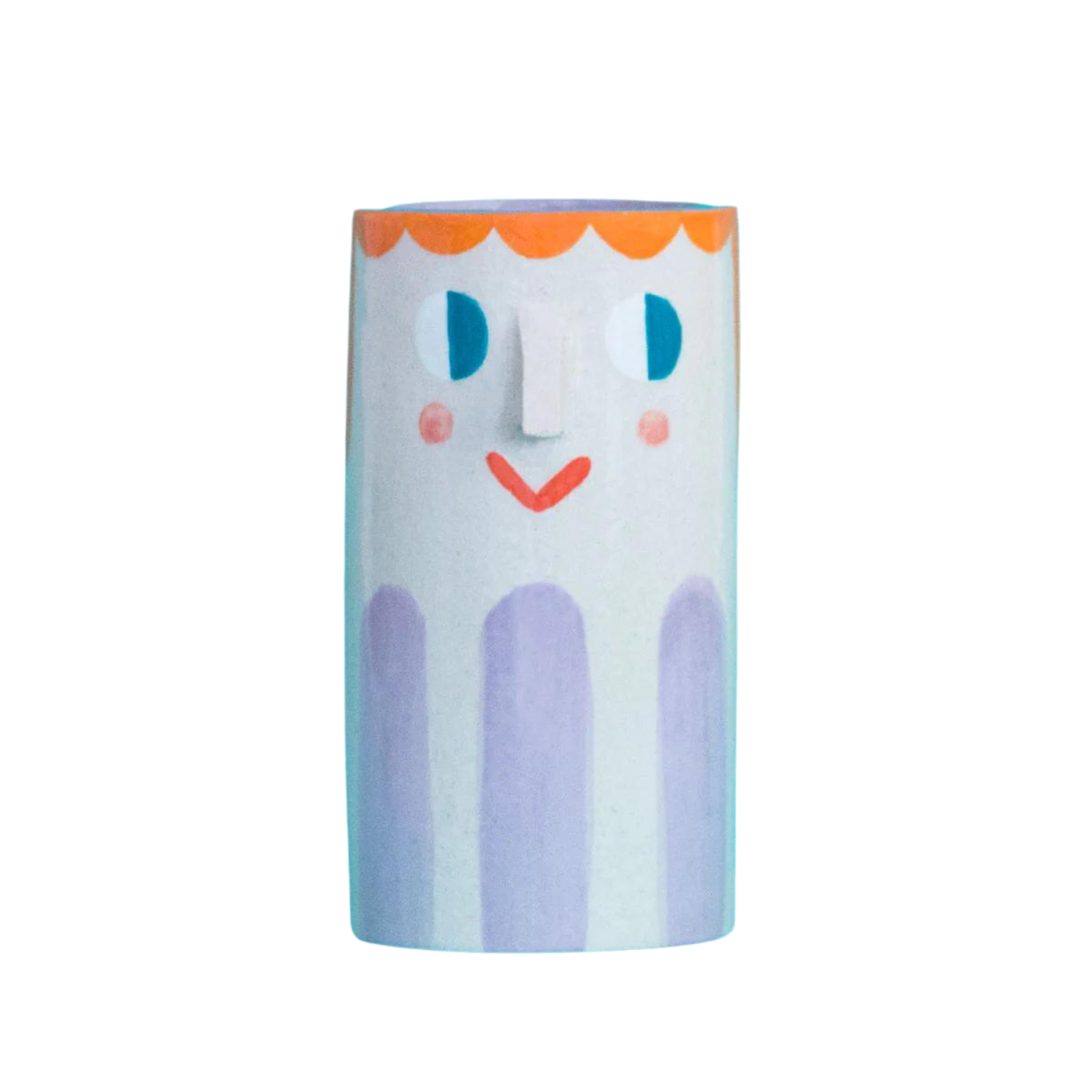Stripes Ceramic Vase