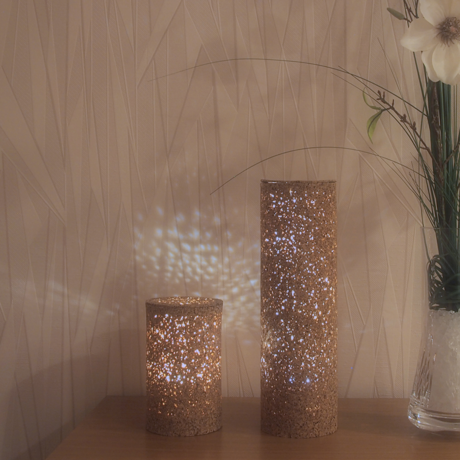 Minimal Cork - Cork Flower Lamp