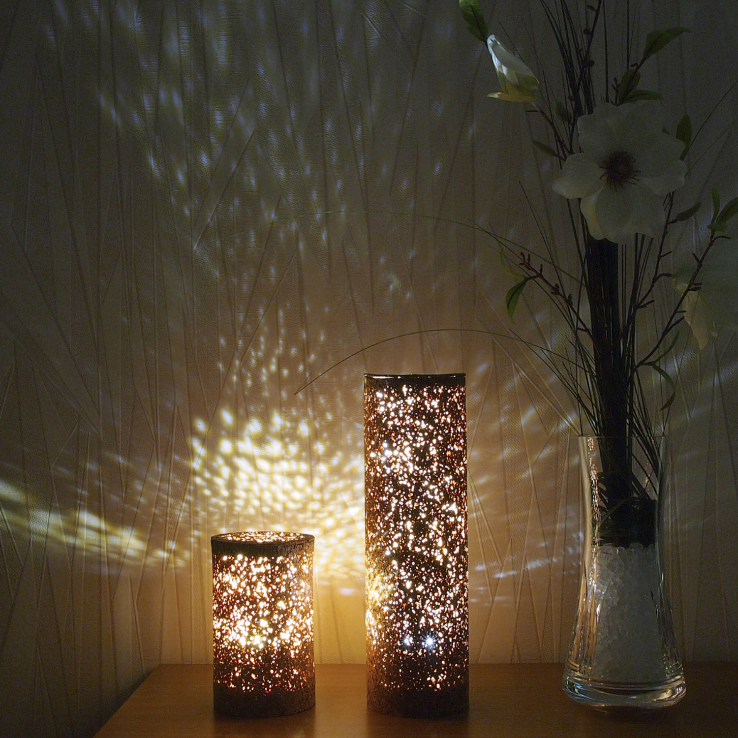Minimal Cork - Cork Flower Lamp