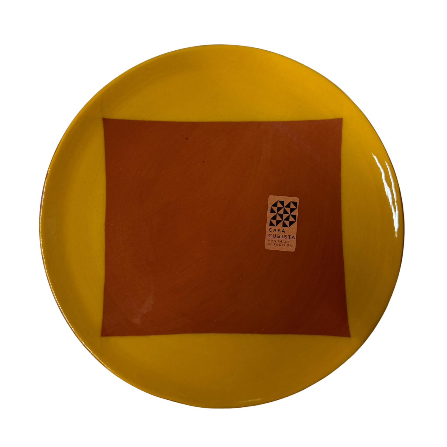 Casa Cubista Square Dipped Large Plate