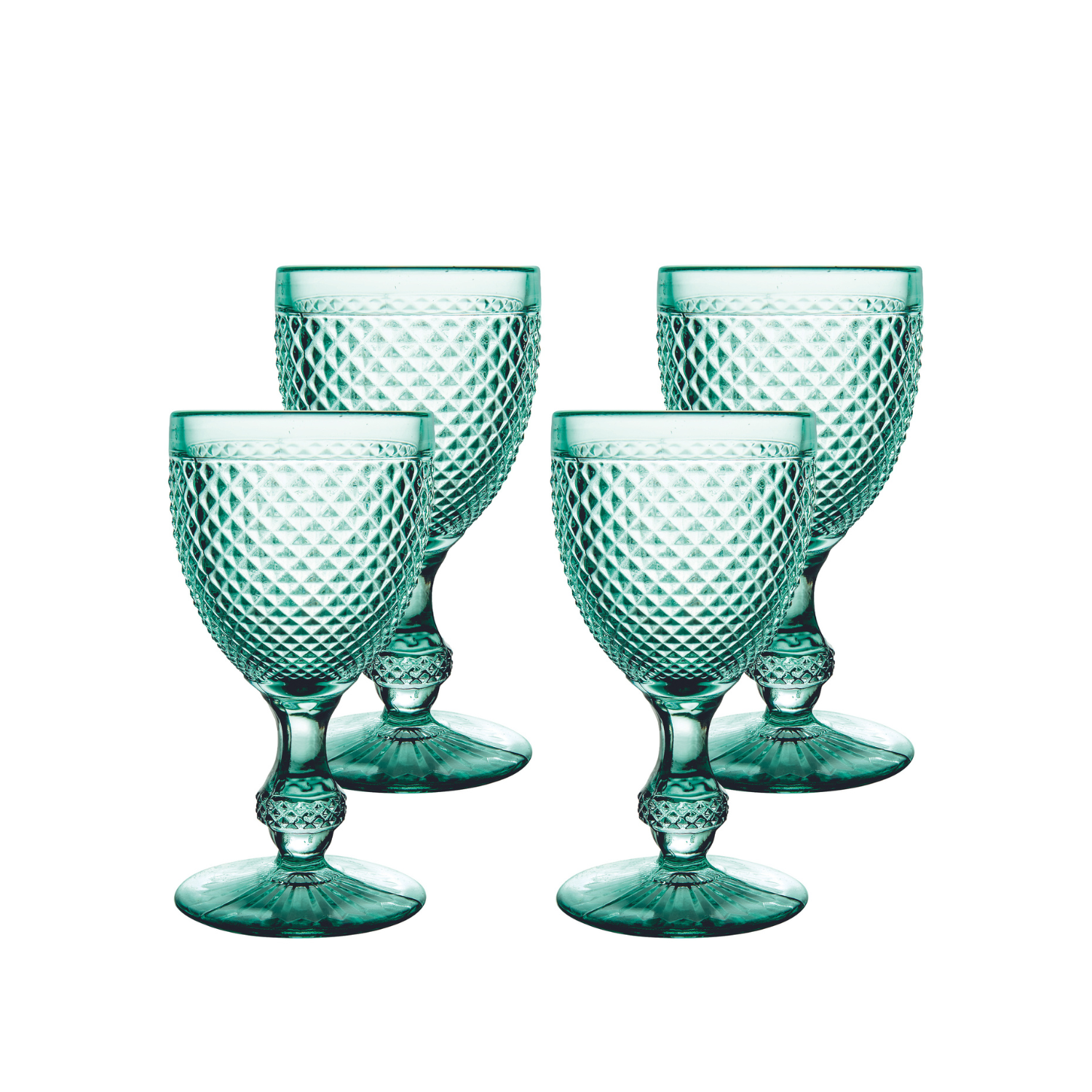 Vista Alegre Bicos Water Goblets, Set of 4
