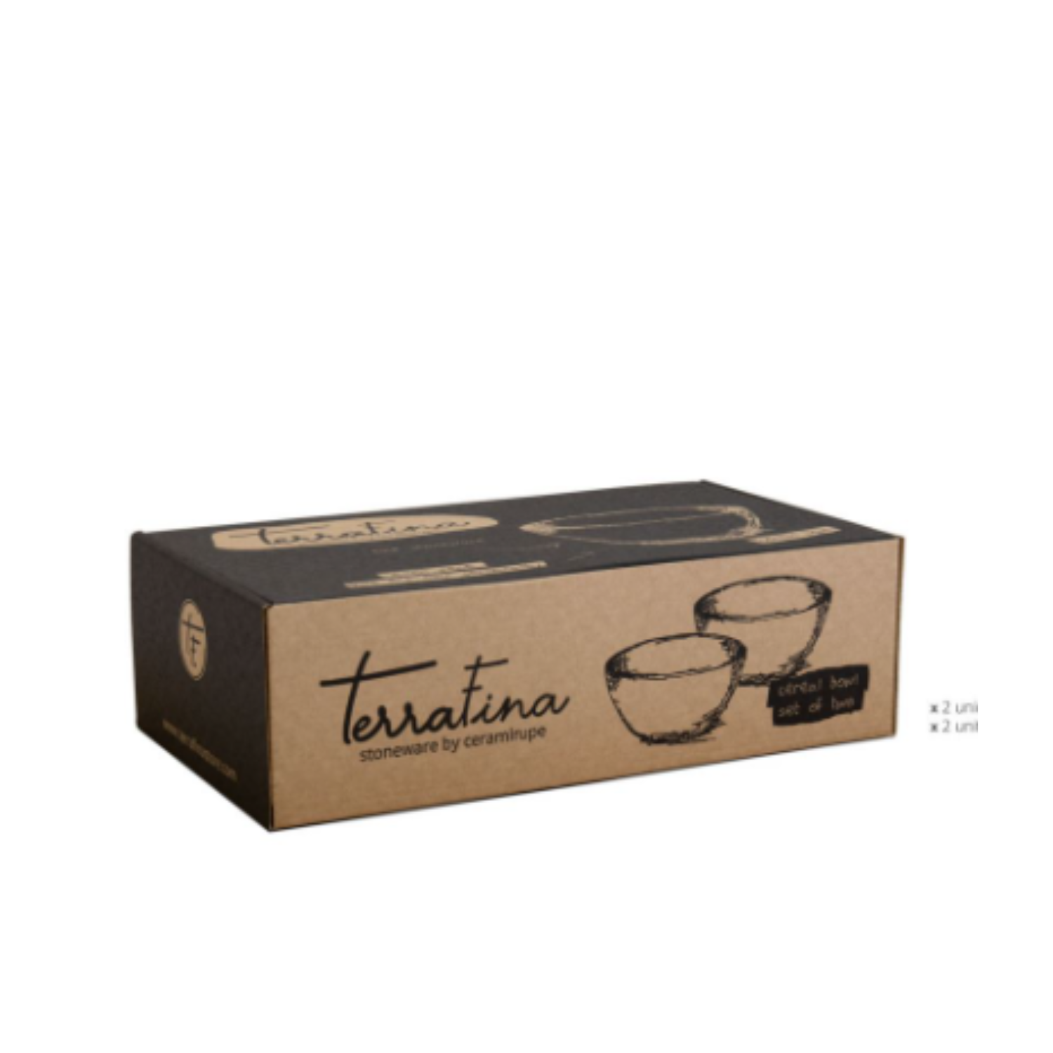 Terrafina Sail Cereal Bowl - Set of 2