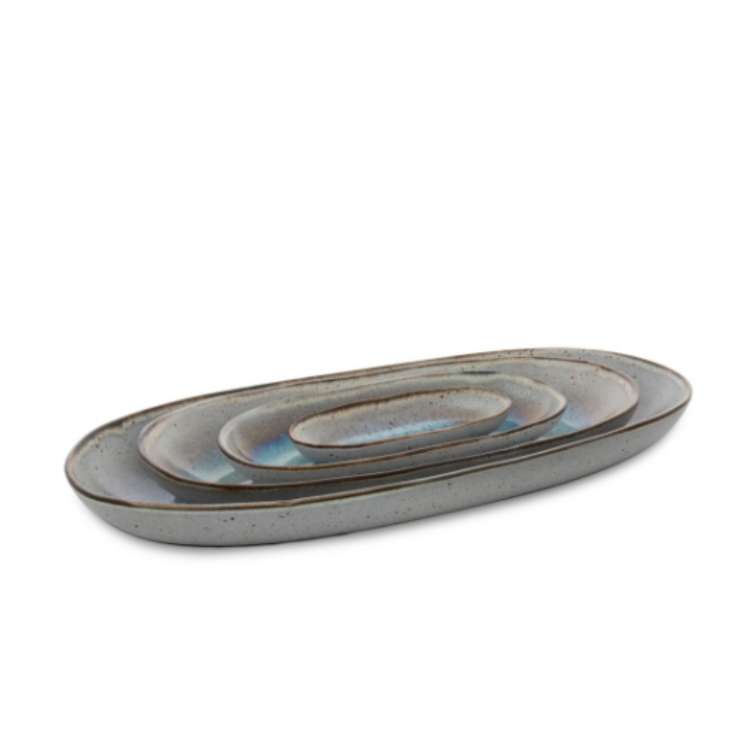 Terrafina Sail Oval Servings - Set of 4