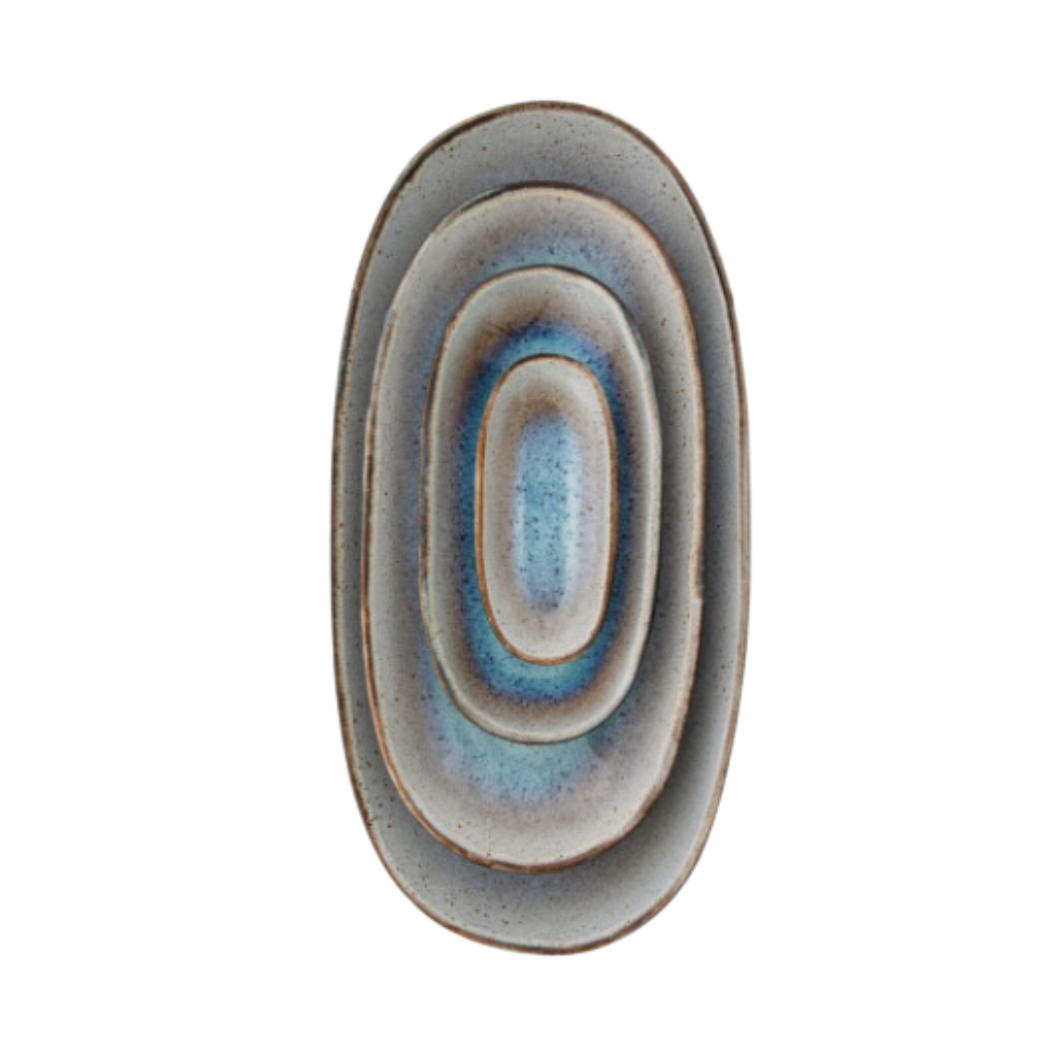 Terrafina Sail Oval Servings - Set of 4