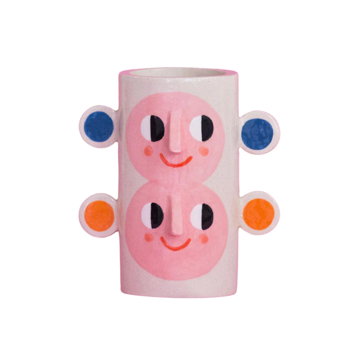Double Face Ceramic Vase