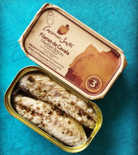 Conservas Santos Mackerel Fillets Mediterranean Style