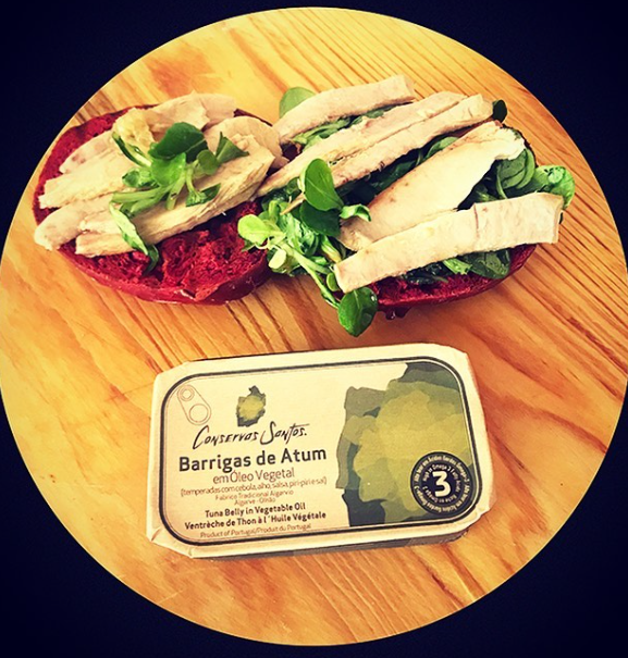 Conservas Santos Tuna Belly in Vegetable Oil