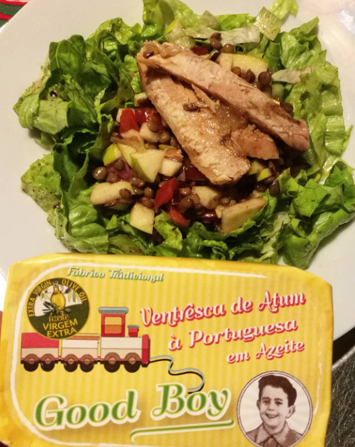 Good Boy Portuguese Tuna Ventresca (Tuna Belly) in Extra Virgin Olive Oil