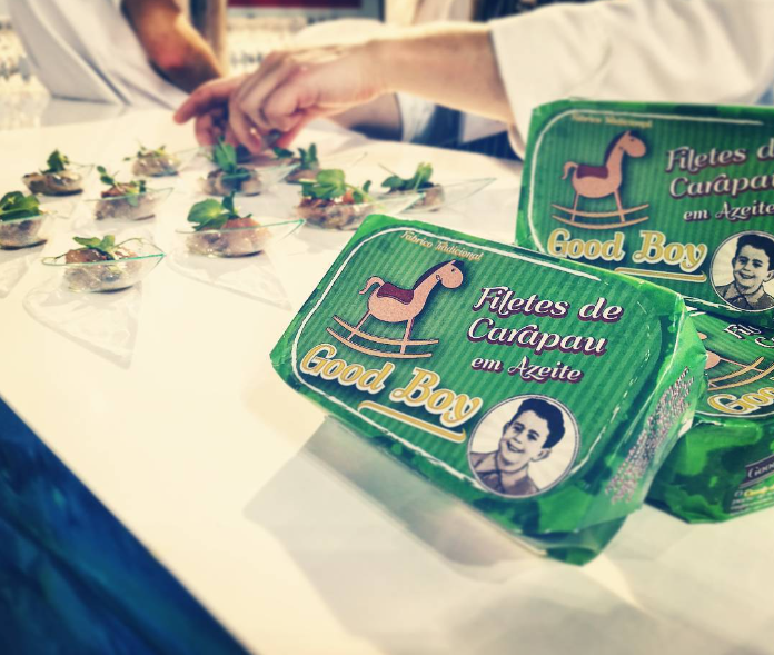 Good Boy Horse Mackerel in Olive Oil with Garlic and Parsley