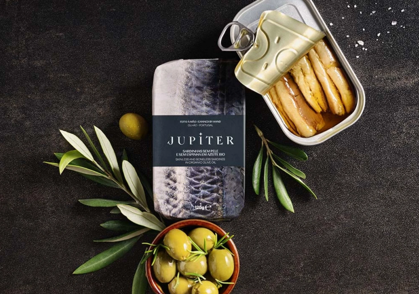 Jupiter Skinless and Boneless Sardines in Organic Olive Oil