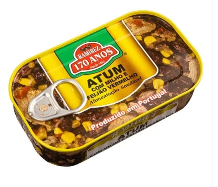 Ramirez Tuna with Red Beans and Corn